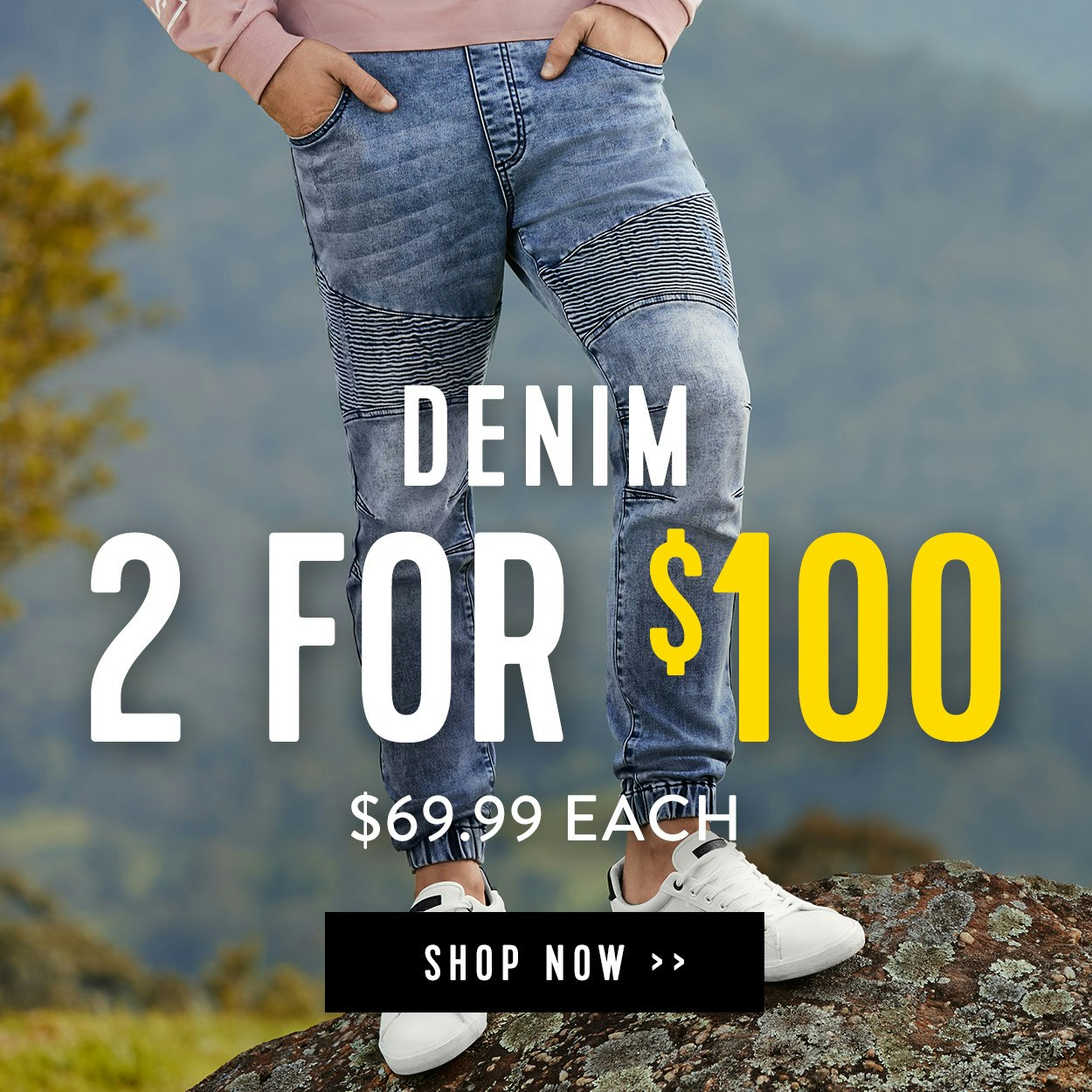 2 For $100 Chinos and Denim