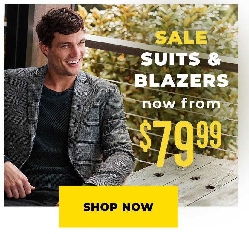 Sale suits & blazers