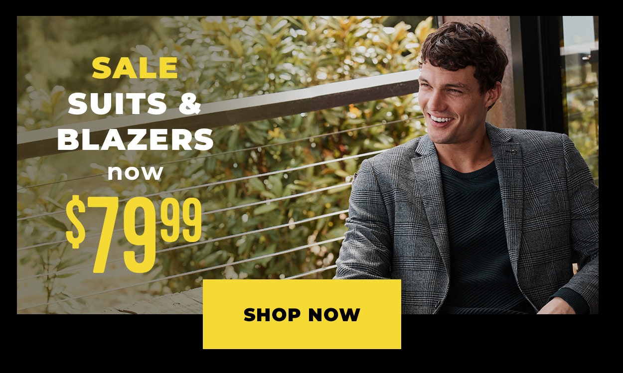 Sale suits & blazers
