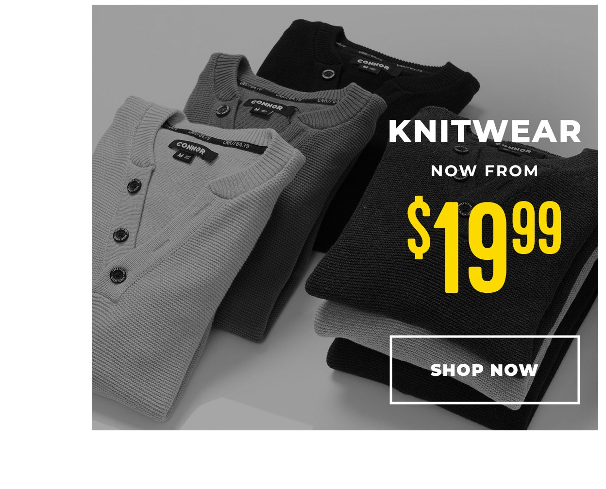 Knitwear from $19.99
