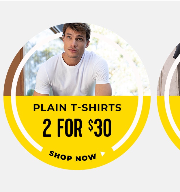 Plain T-Shirts 2 for $30