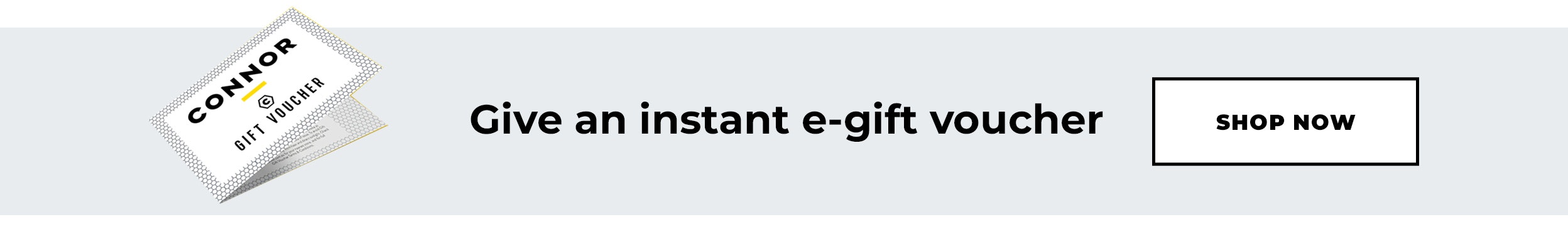Give an instant e-gift voucher