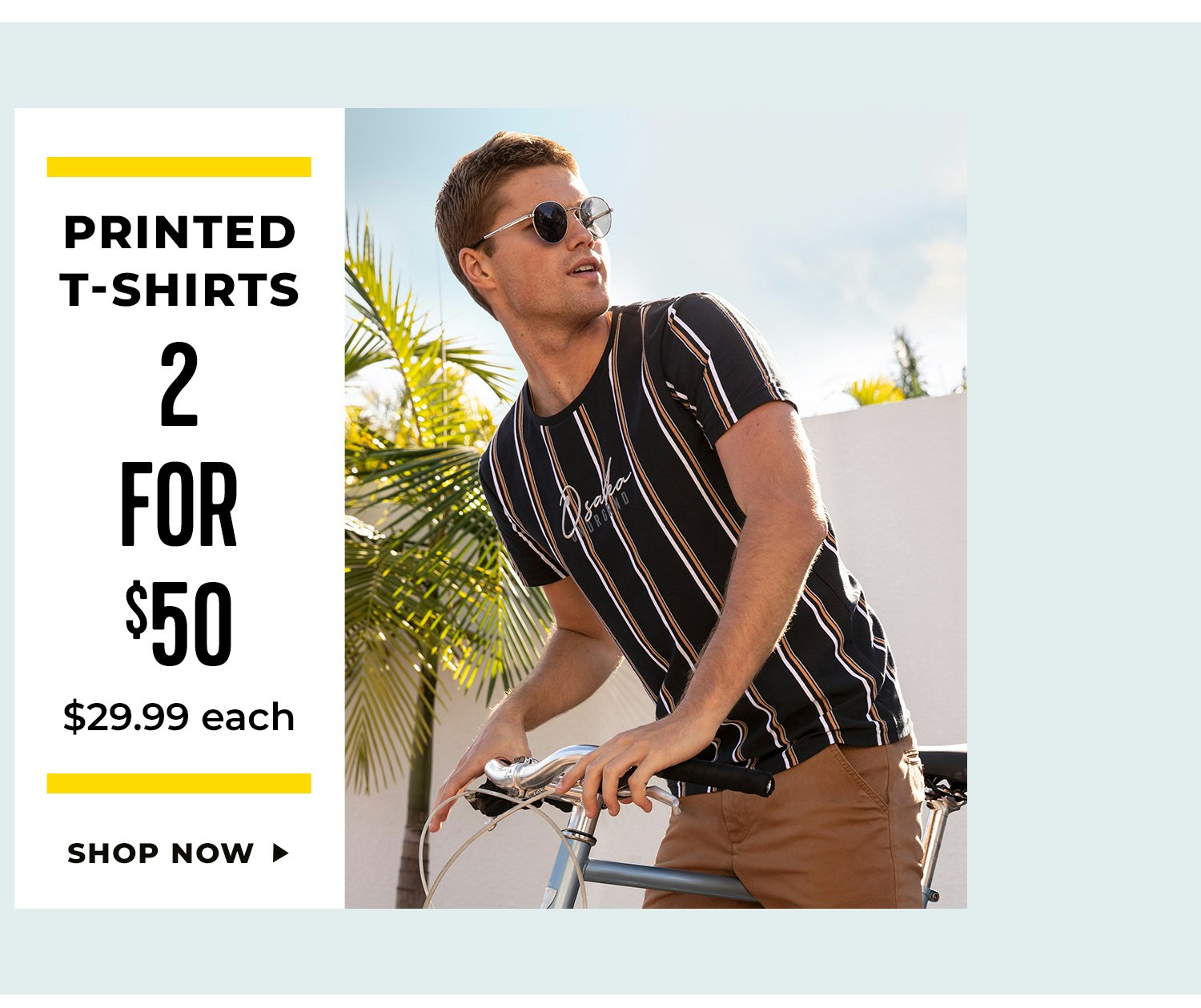 Printed t-shirt 2 for $50