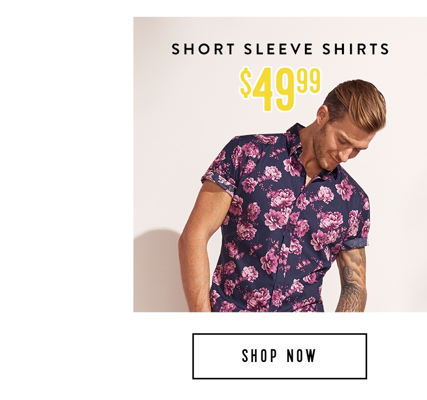 Shop Short Sleeve Shirts from $49.99