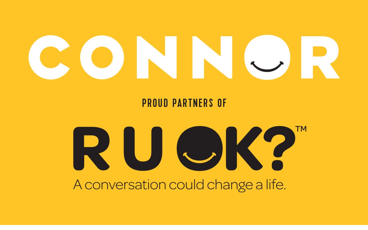 Connor proud partners of RUOK?