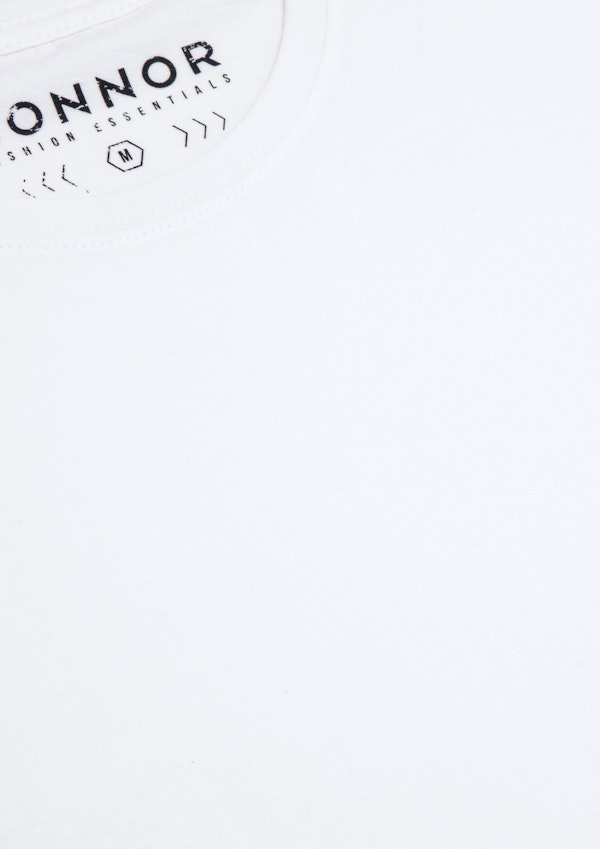 White Essential Crew Neck Tee