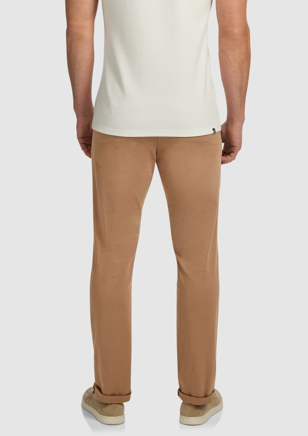 Tobacco Platinum Slim Stretch Chino