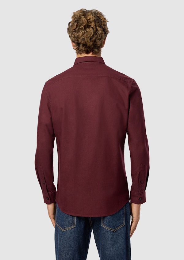 Chapman Slim Oxford Casual Long Sleeve Shirt