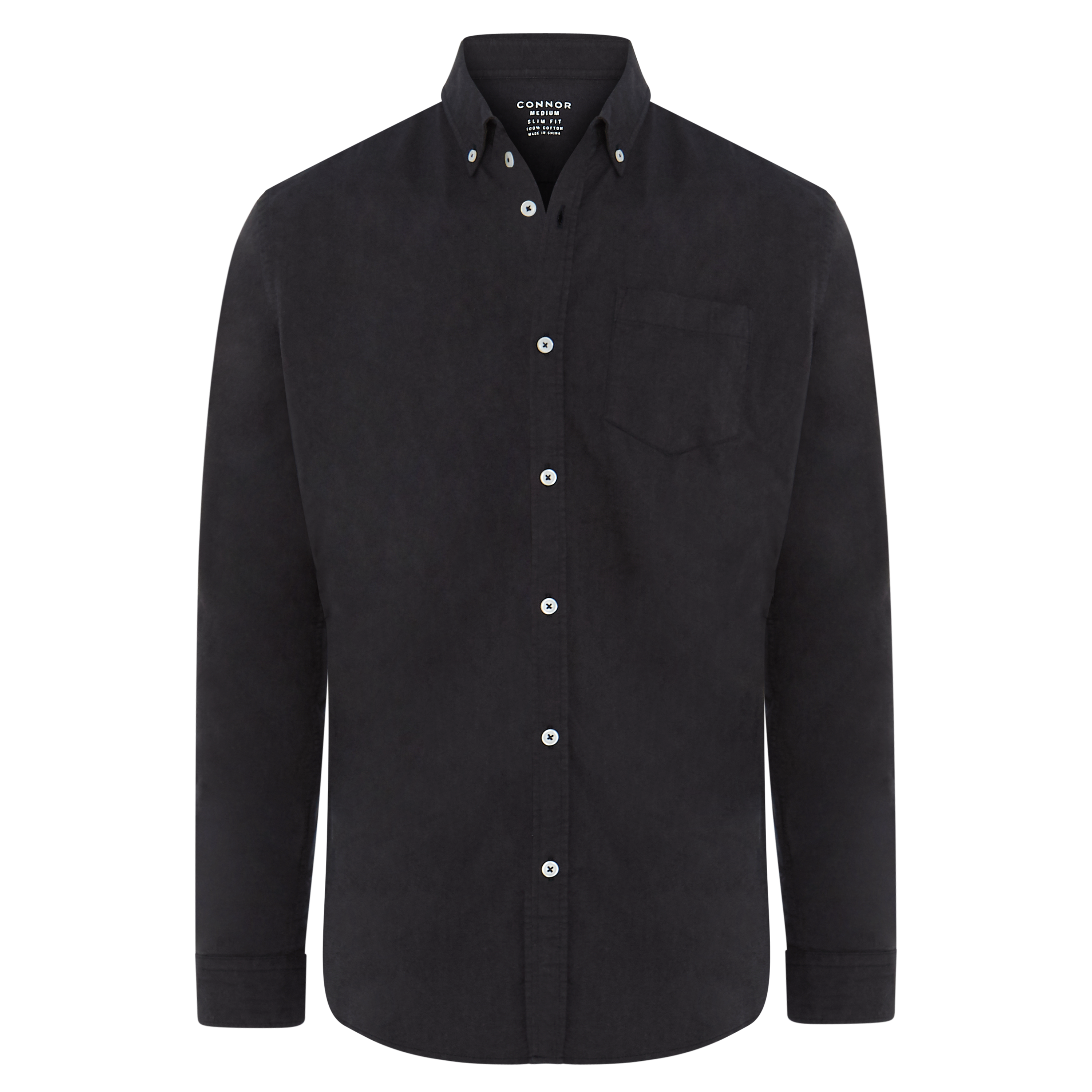 Chapman Slim Oxford Casual Long Sleeve Shirt
