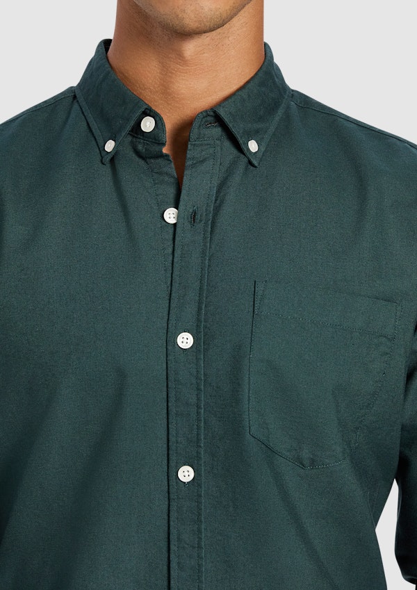 Chapman Slim Oxford Casual Long Sleeve Shirt