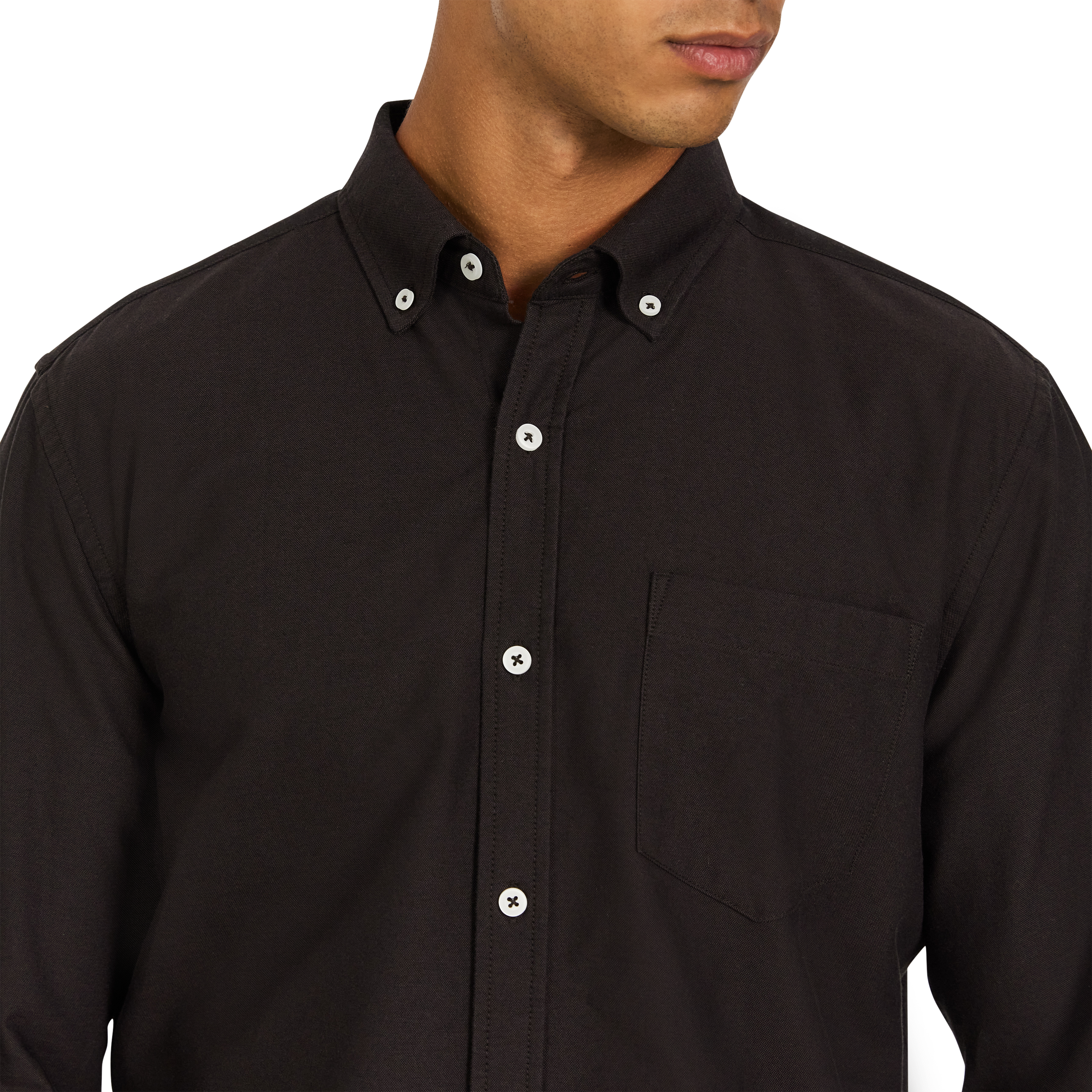 Chapman Slim Oxford Casual Long Sleeve Shirt