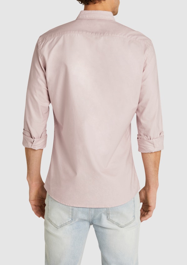 Pink Chapman Slim Casual Shirt