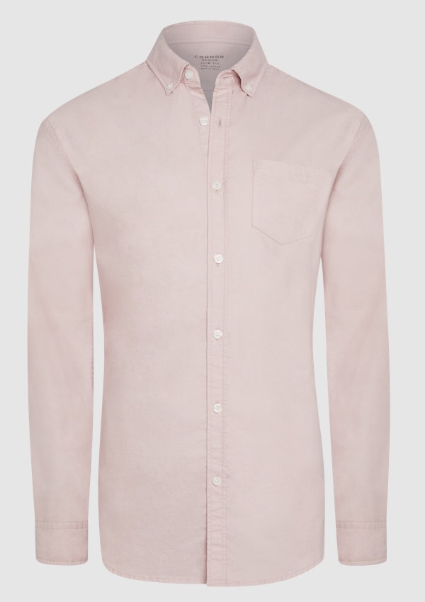 Pink Chapman Slim Casual Shirt