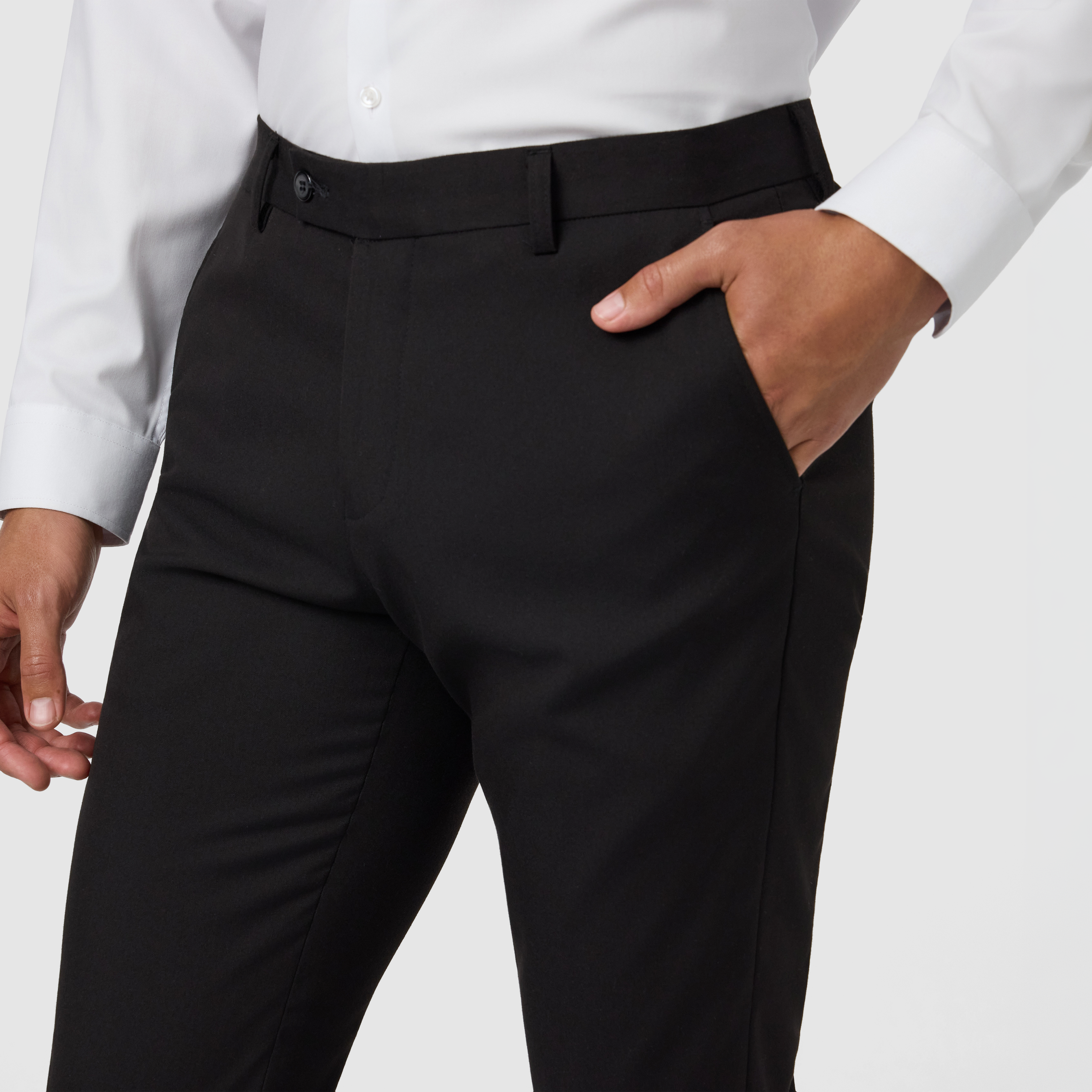 Black Diamond Skinny Stretch Dress Pant
