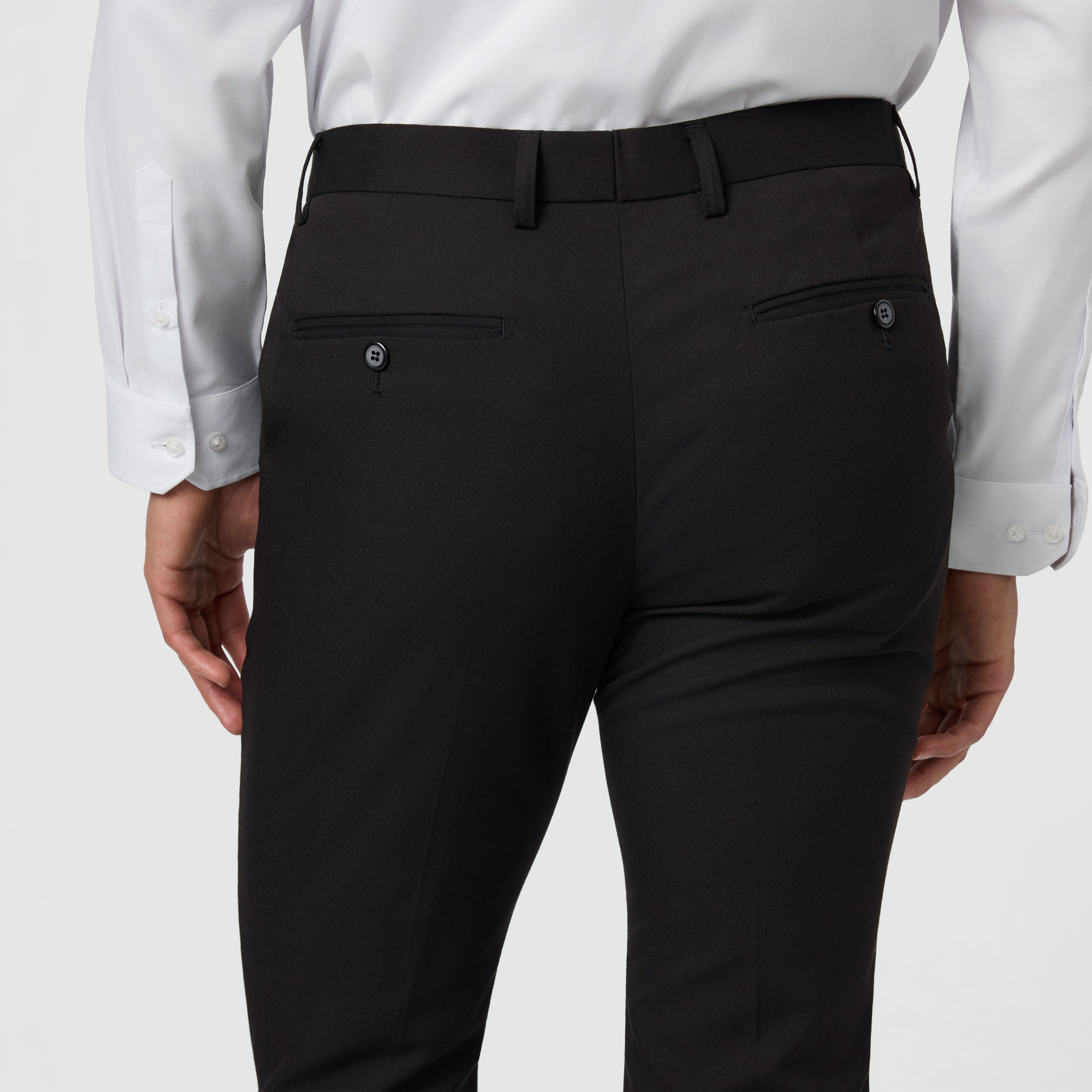 Black Diamond Skinny Stretch Dress Pant