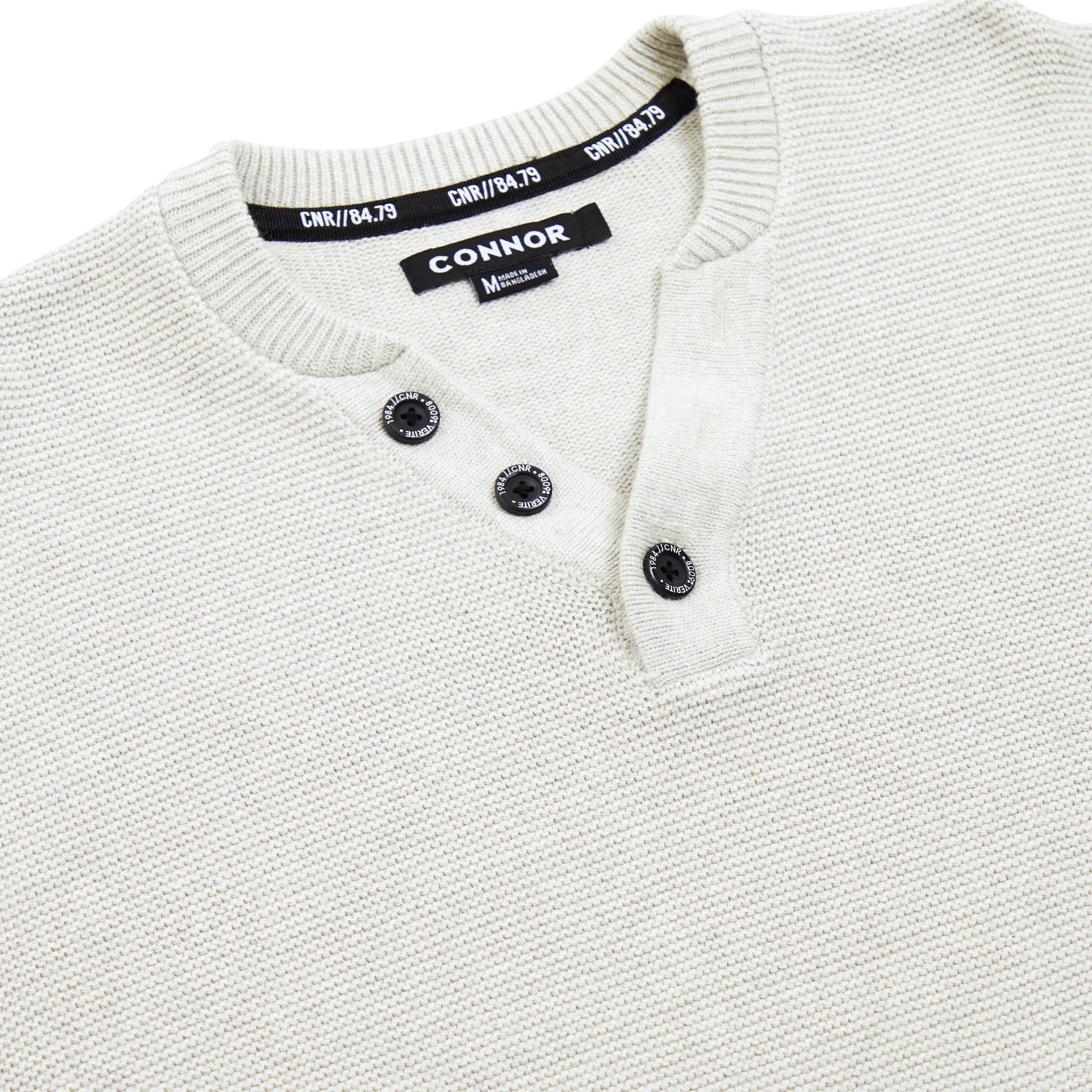 Oatmeal Jovani Cotton Knit