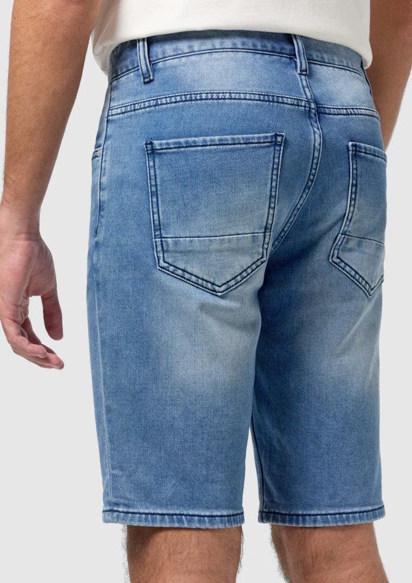 Blue Reed Denim Short