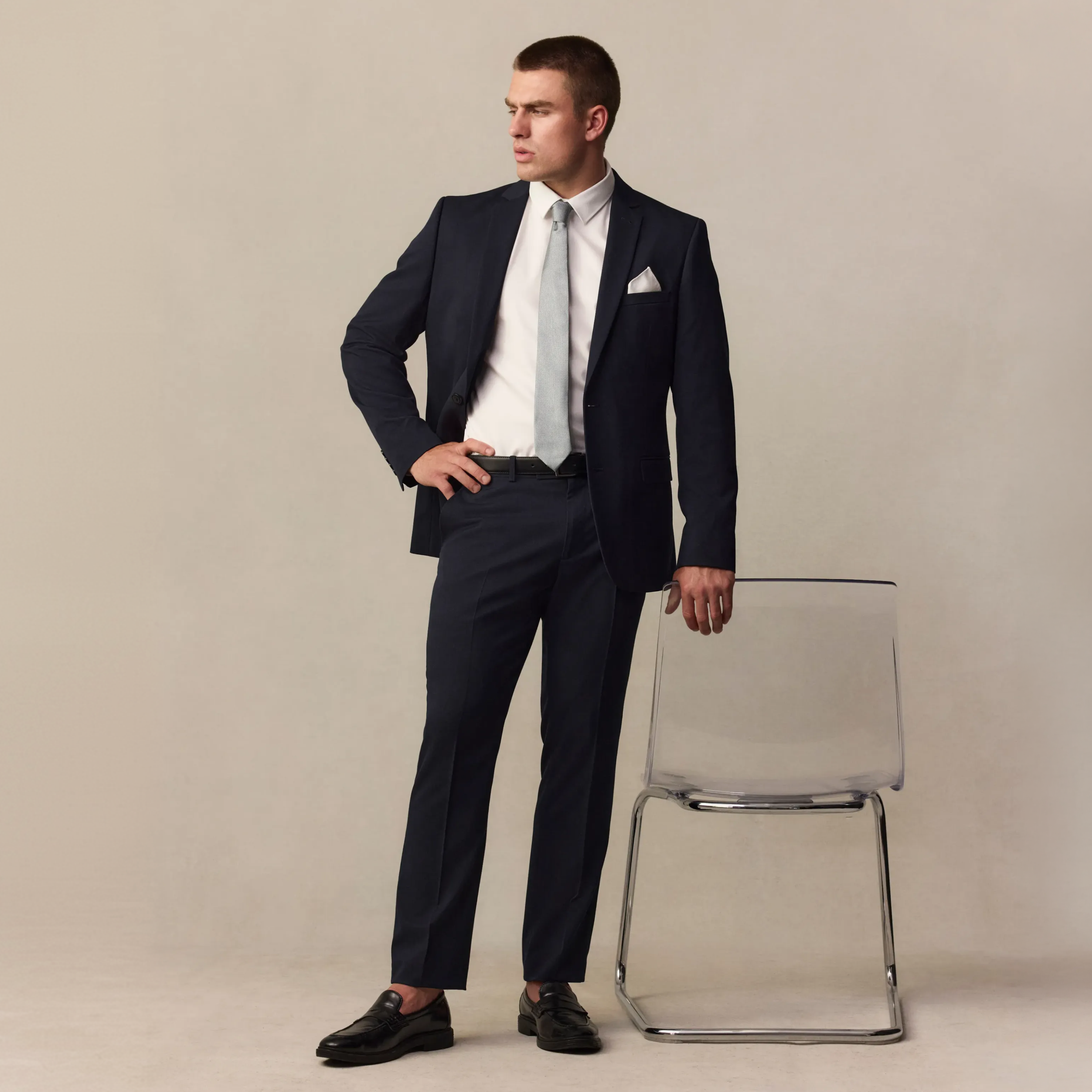 Diamond Slim Stretch Suit Jacket
