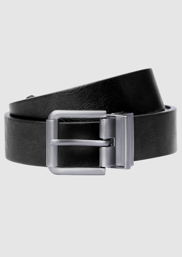 Black Tan Parnell Reversible Belt