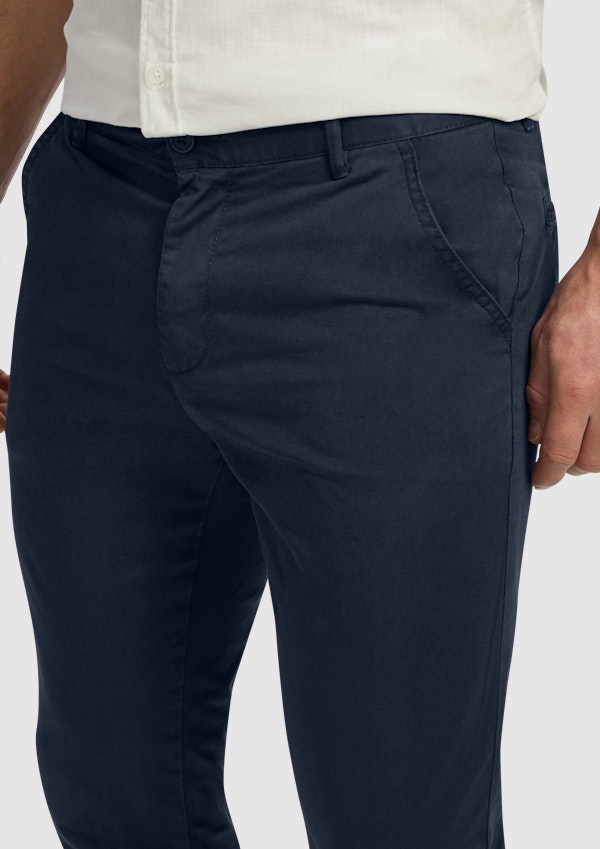 Indigo Platinum Slim Stretch Chino