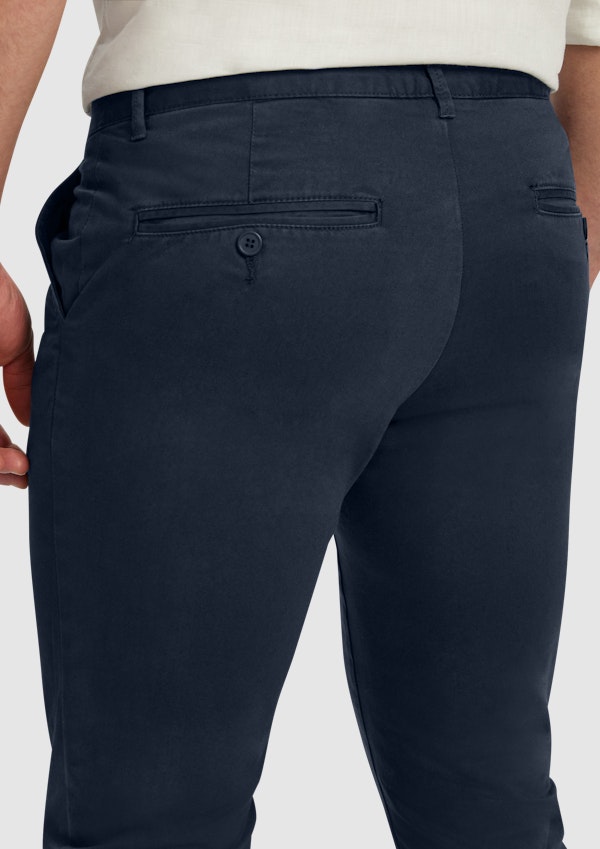 Indigo Platinum Slim Stretch Chino