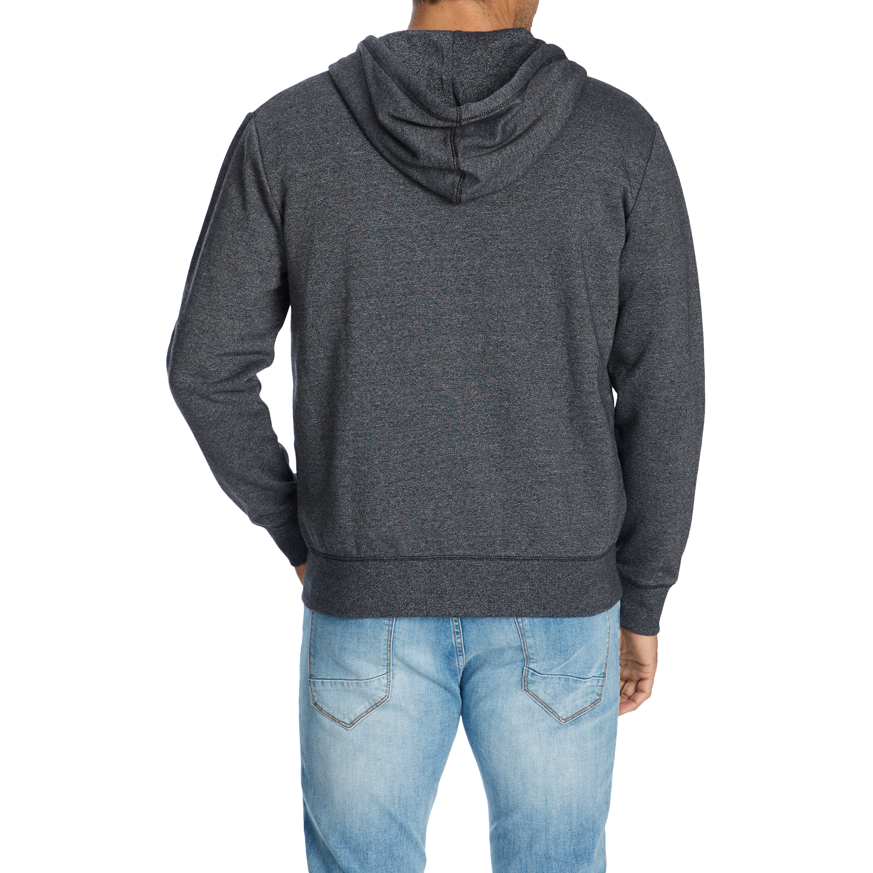 Asher Zip Thru Fleece Hoodie