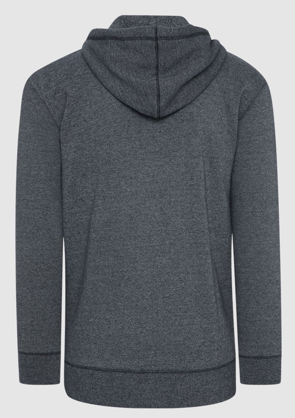 Asher Zip Thru Fleece Hoodie