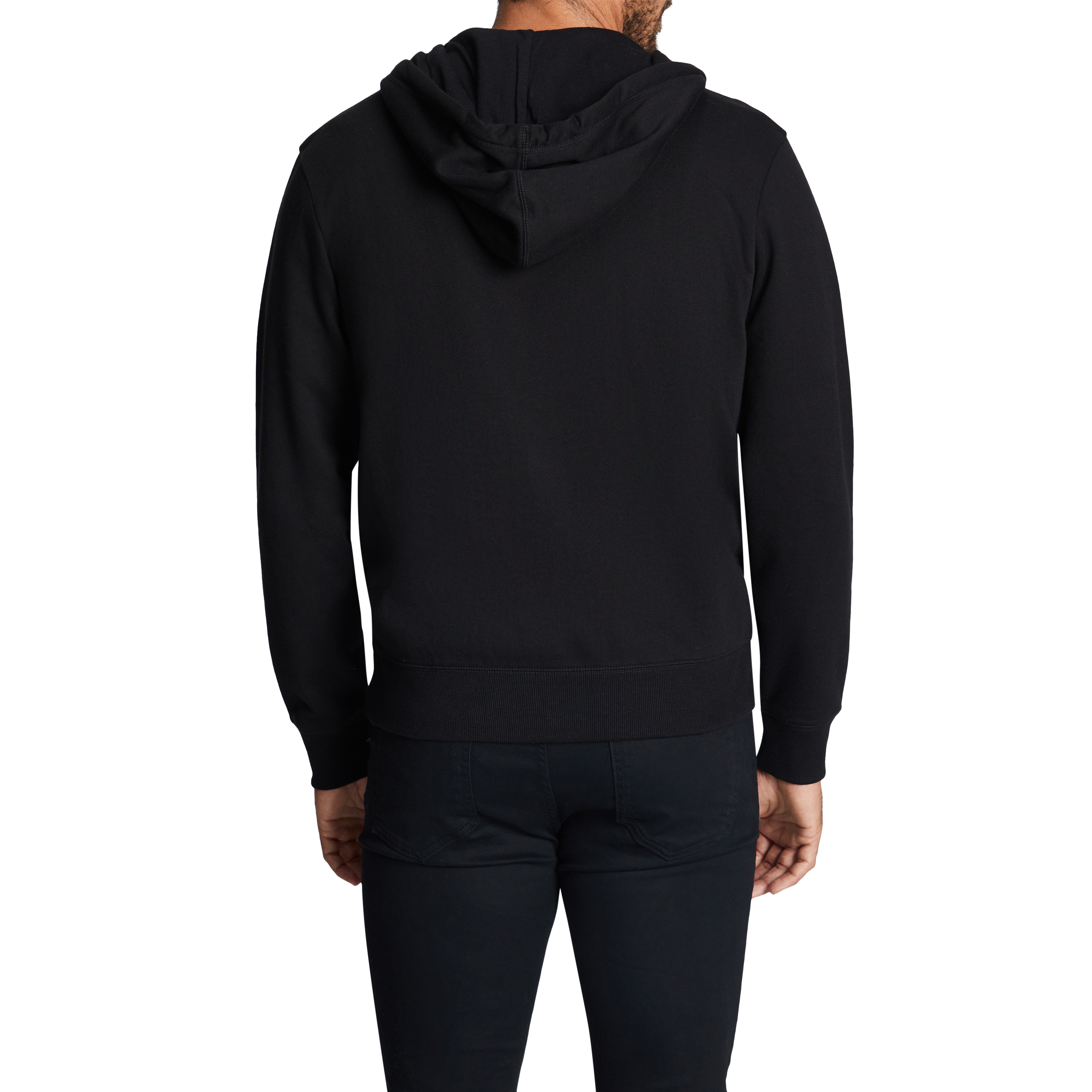 Asher Zip Thru Fleece Hoodie