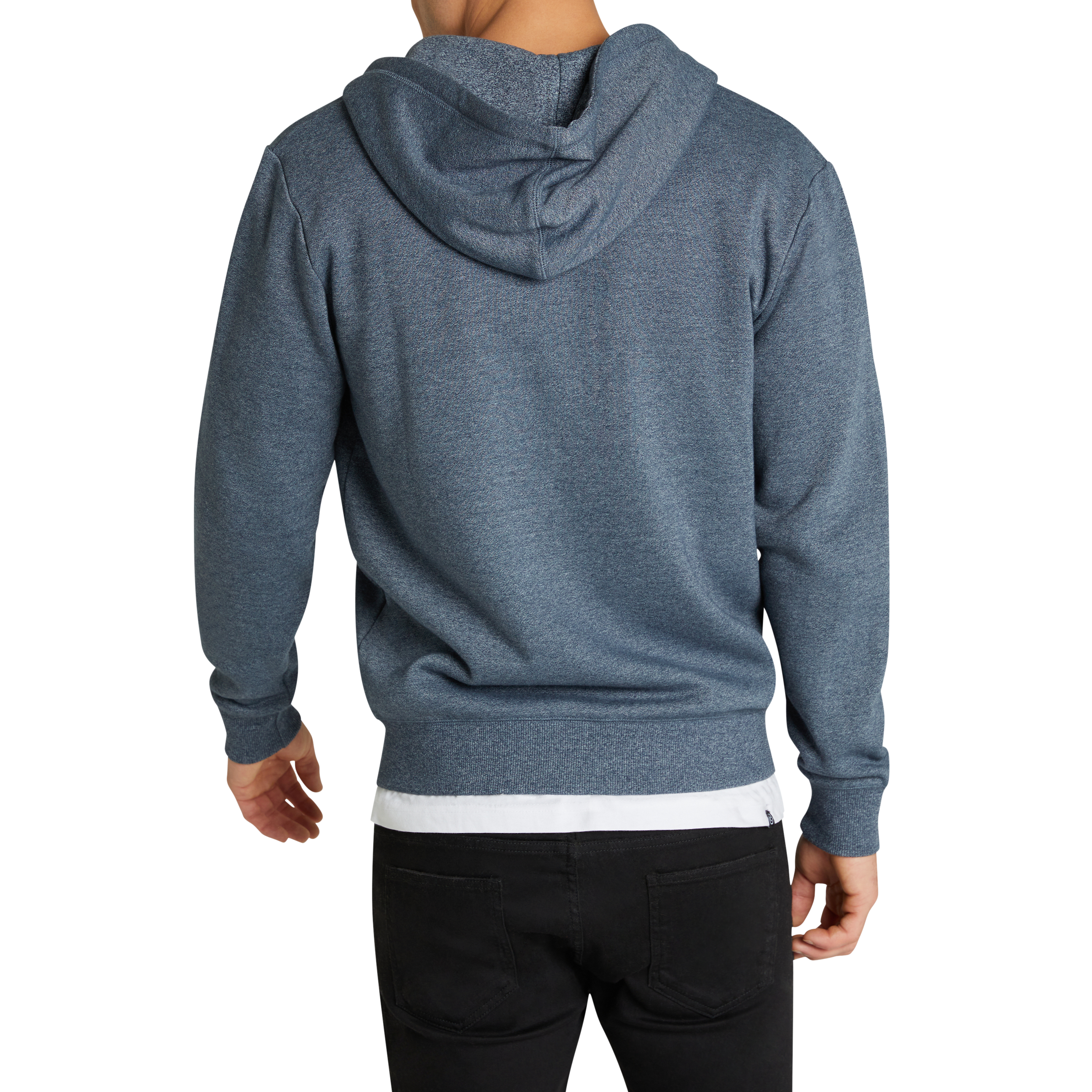 Asher Zip Thru Fleece Hoodie