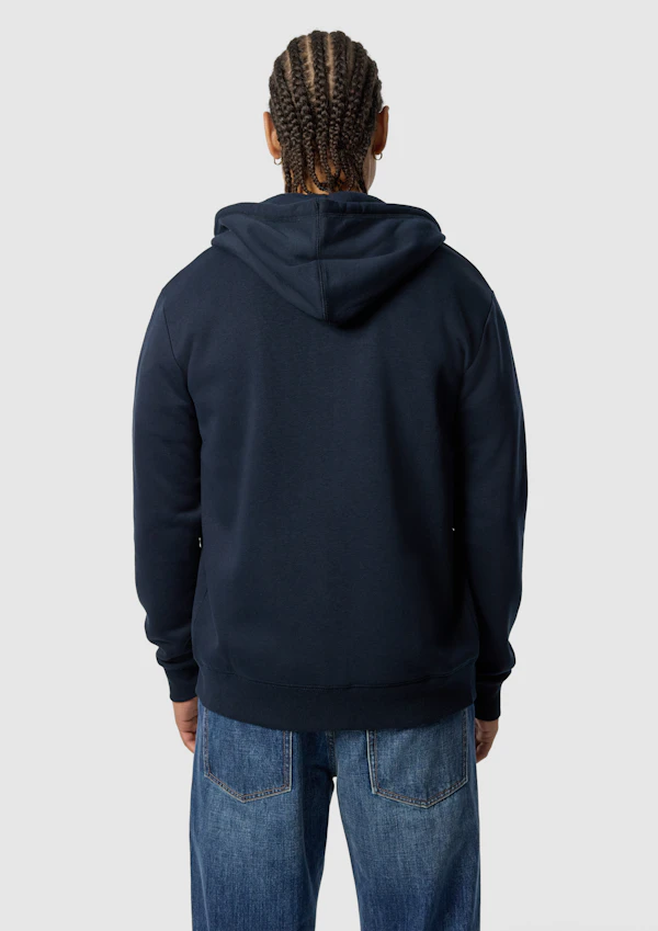 Ink Asher Zip Thru Fleece Hoodie