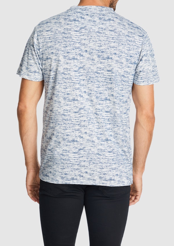 Denim Halley Henley Tee