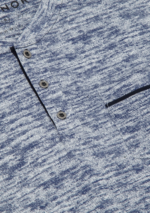 Denim Halley Henley Tee