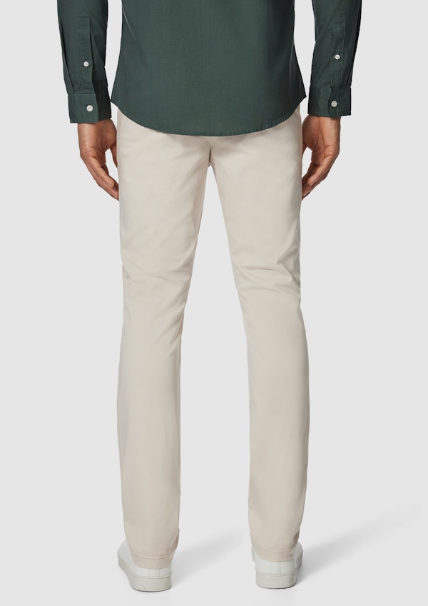 Beige Platinum Slim Stretch Chino