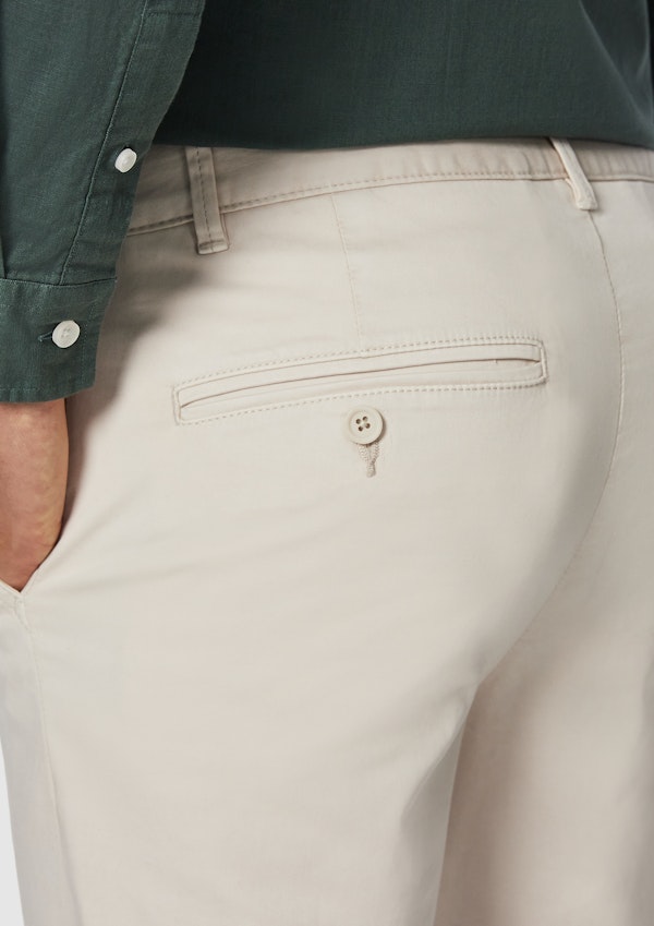 Beige Platinum Slim Stretch Chino