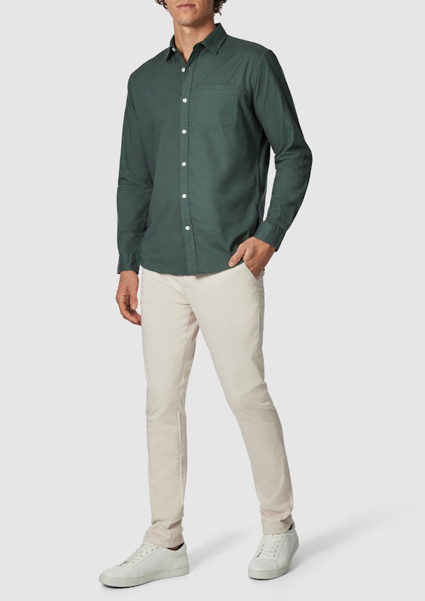 Beige Platinum Slim Stretch Chino