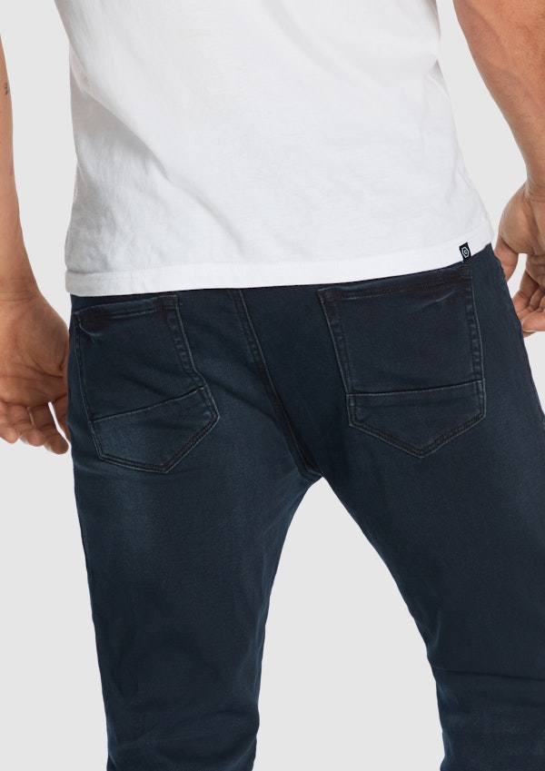 Indigo Lynn Stretch Denim Jogger