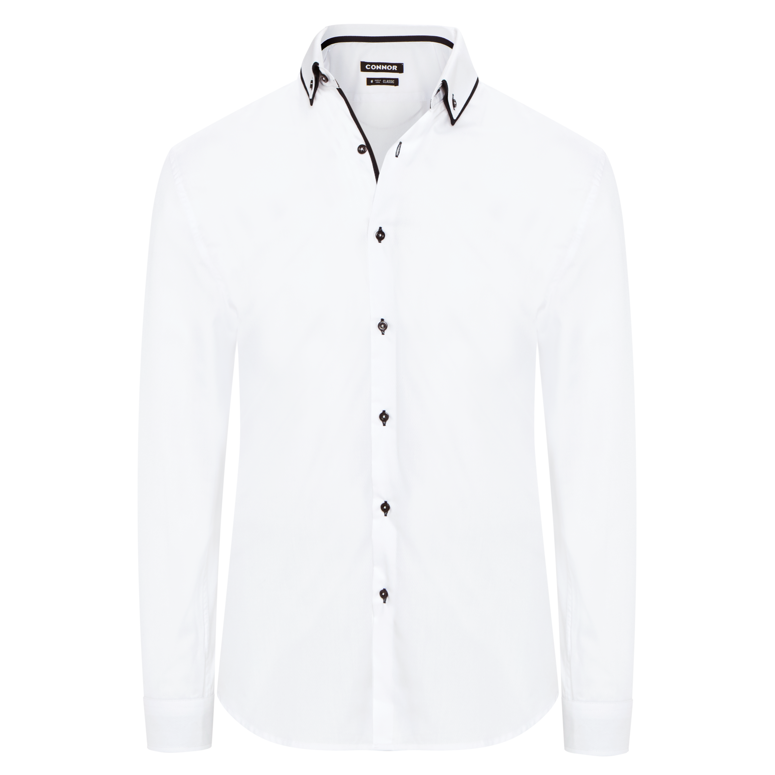 White Flotus Dress Shirt | Men's Tops 