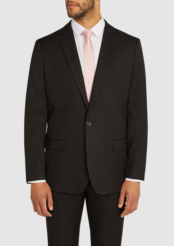 Black Diamond Stretch Slim Suit Jacket | Men's Tops | Connor AU