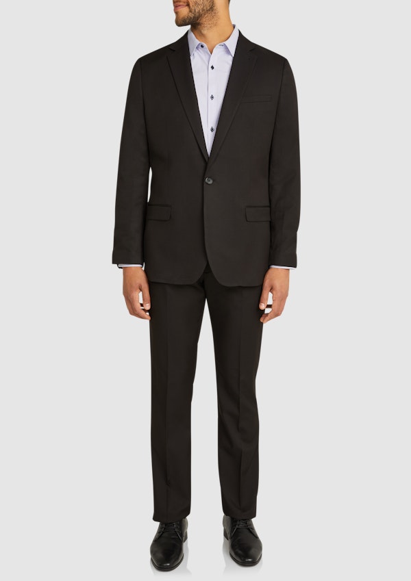 Diamond Stretch Classic Suit Jacket