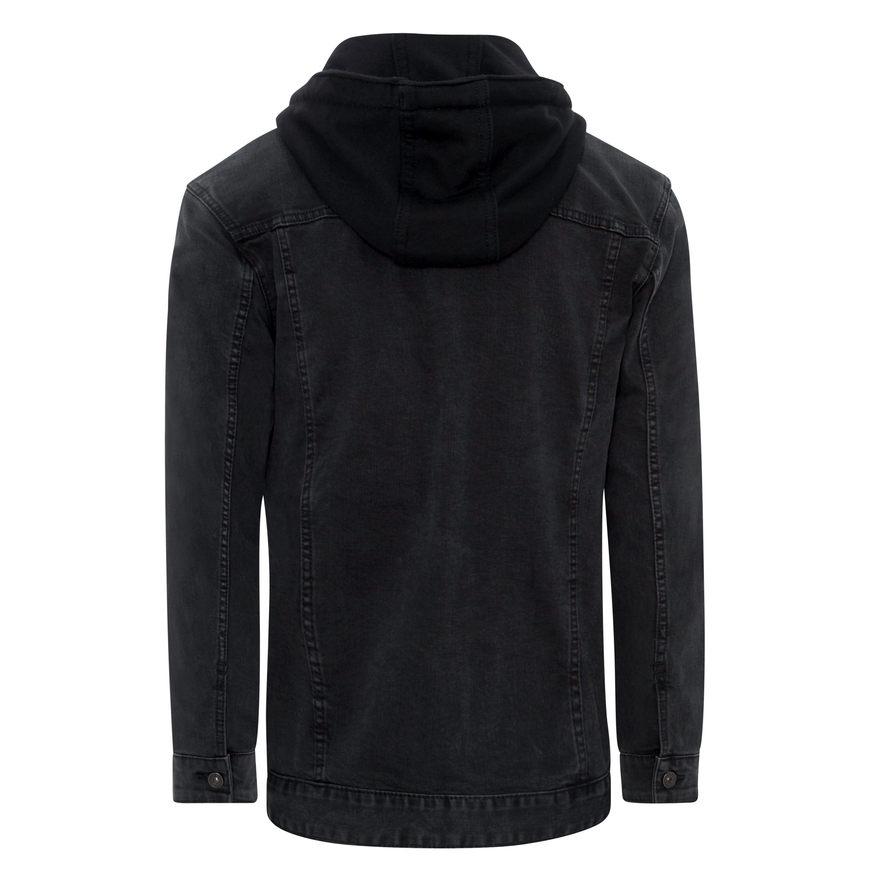 Black Karter Denim Jacket | Men's Tops 