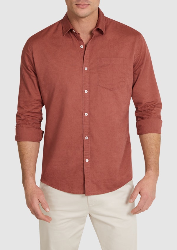 Albany Cotton Linen Casual Shirt