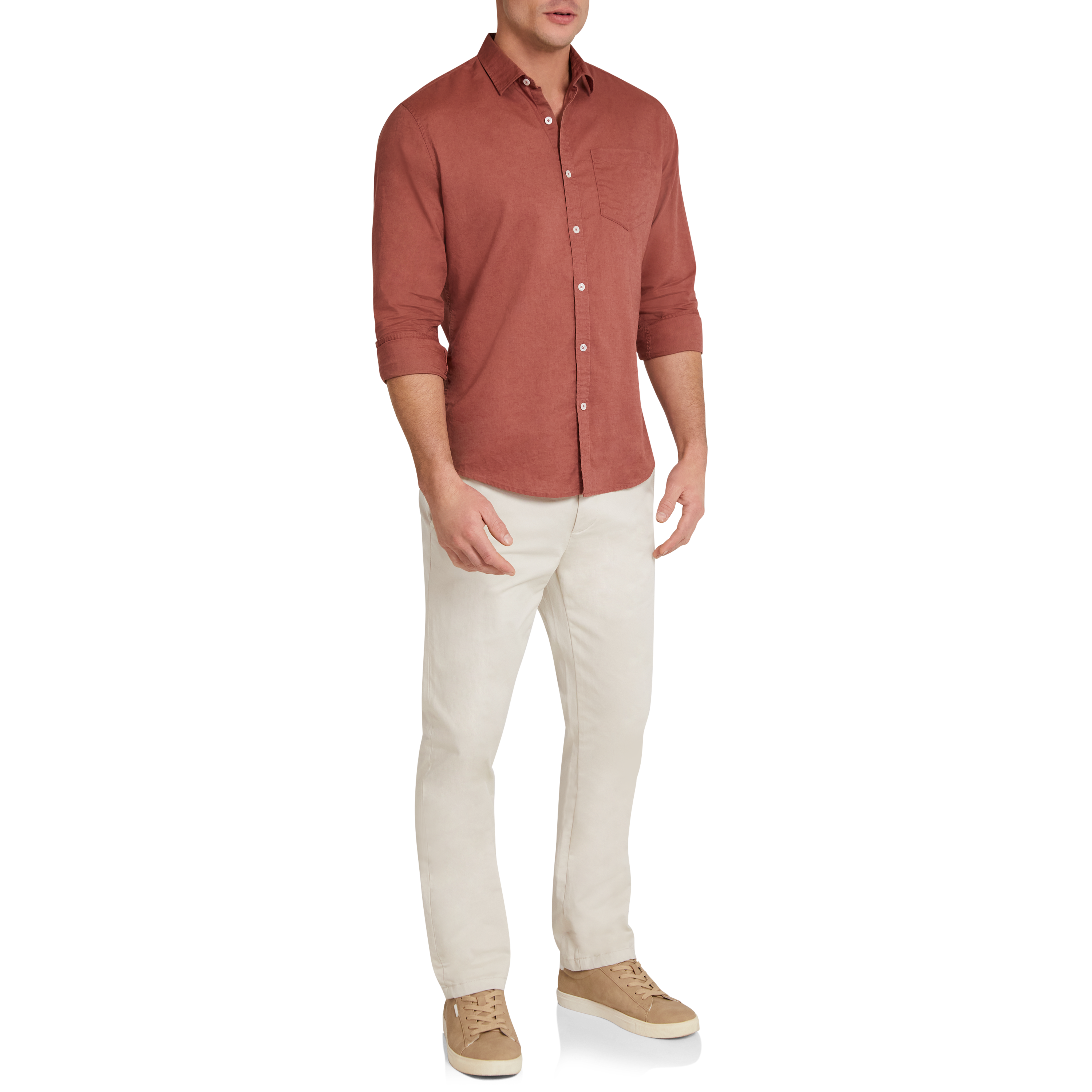 Albany Cotton Linen Casual Shirt