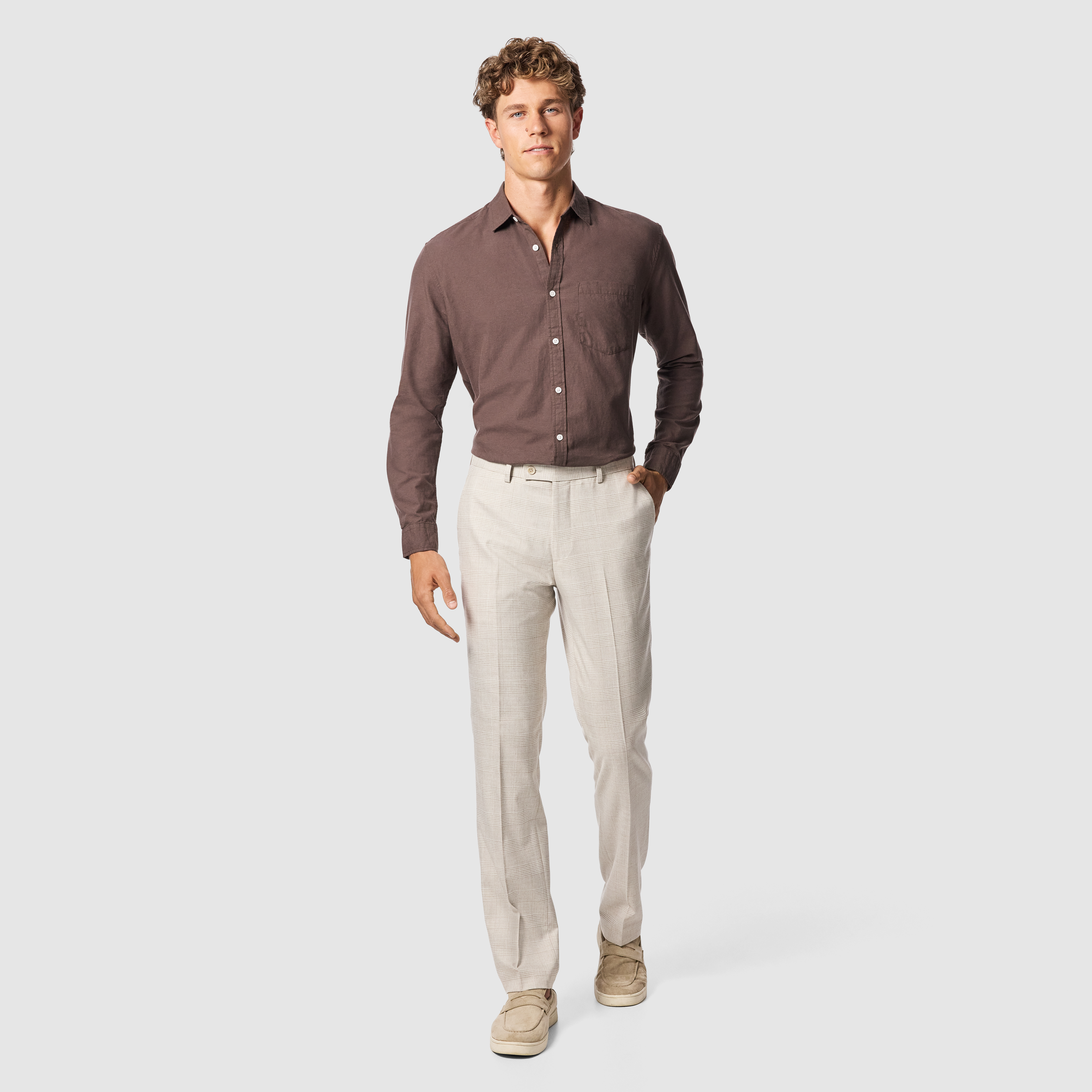 Albany Cotton Linen Casual Shirt