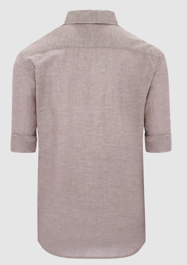 Dusty Pink Albany Casual Shirt