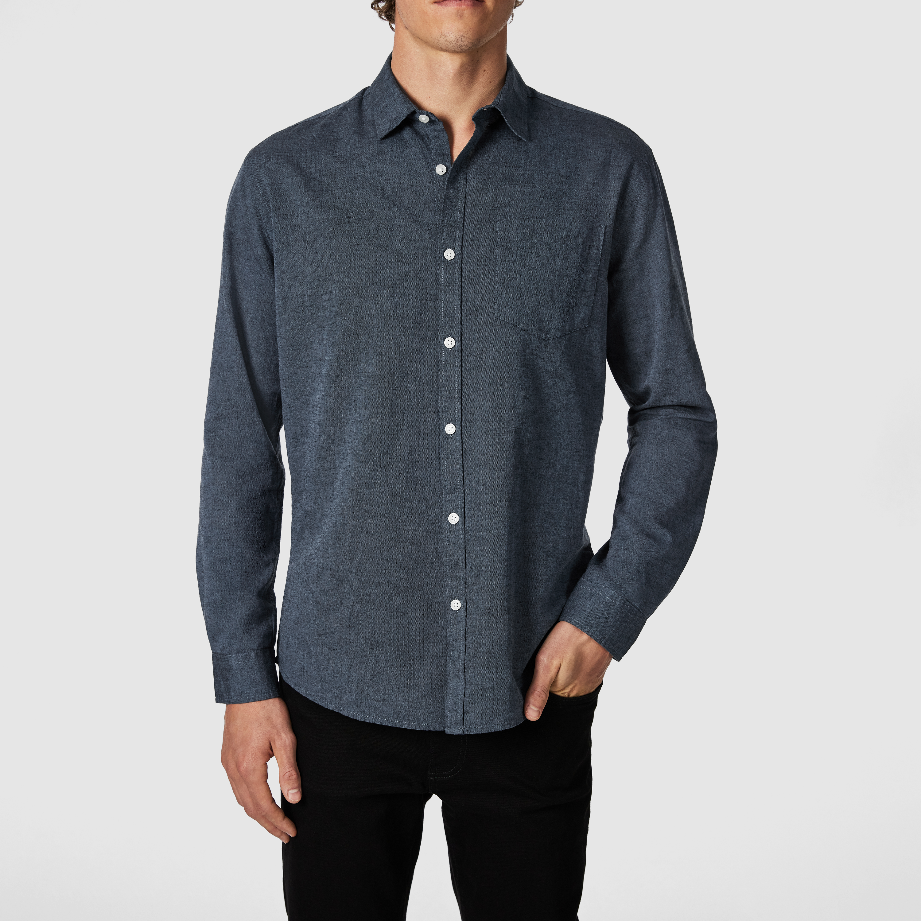 Albany Cotton Linen Casual Shirt