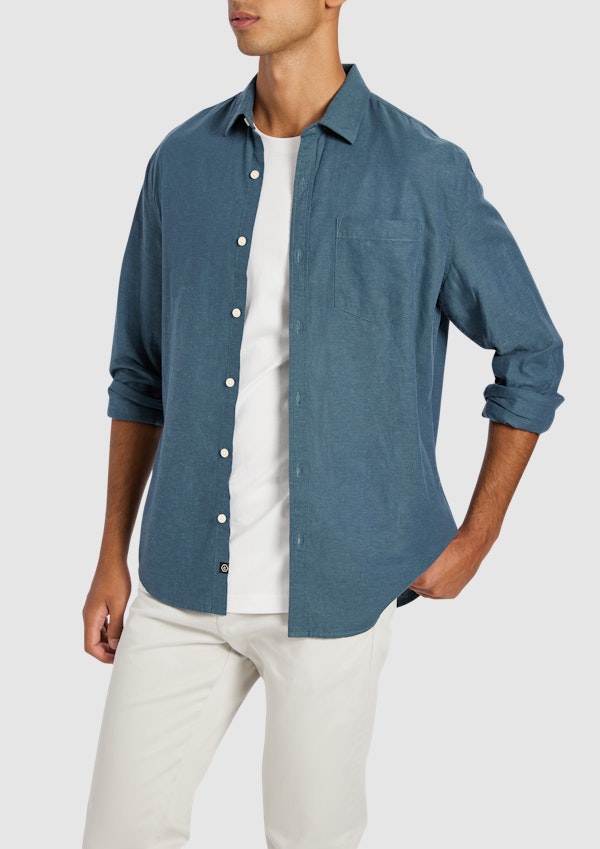 Albany Cotton Linen Casual Shirt