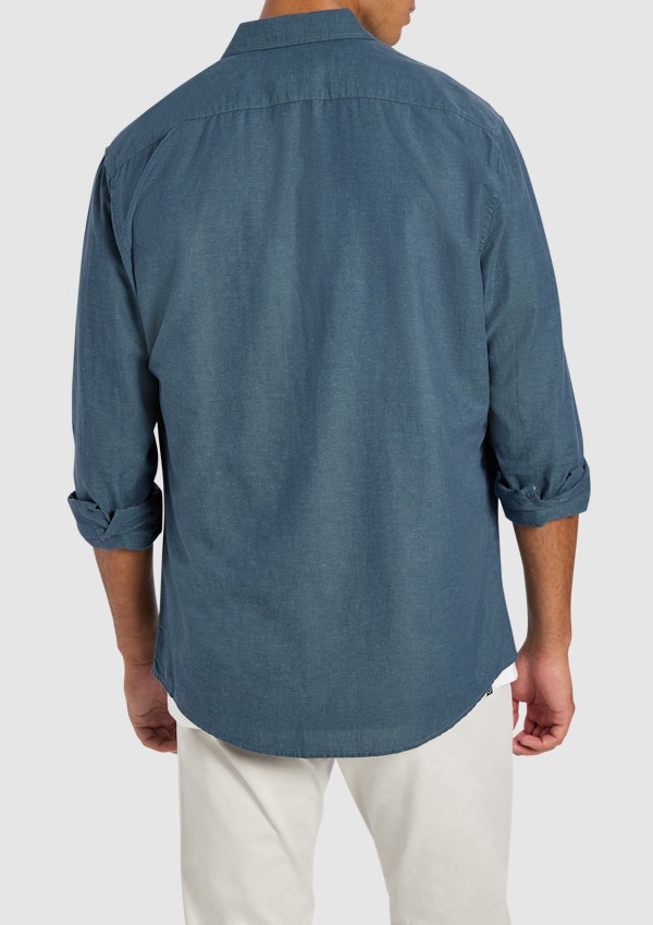 Albany Cotton Linen Casual Shirt
