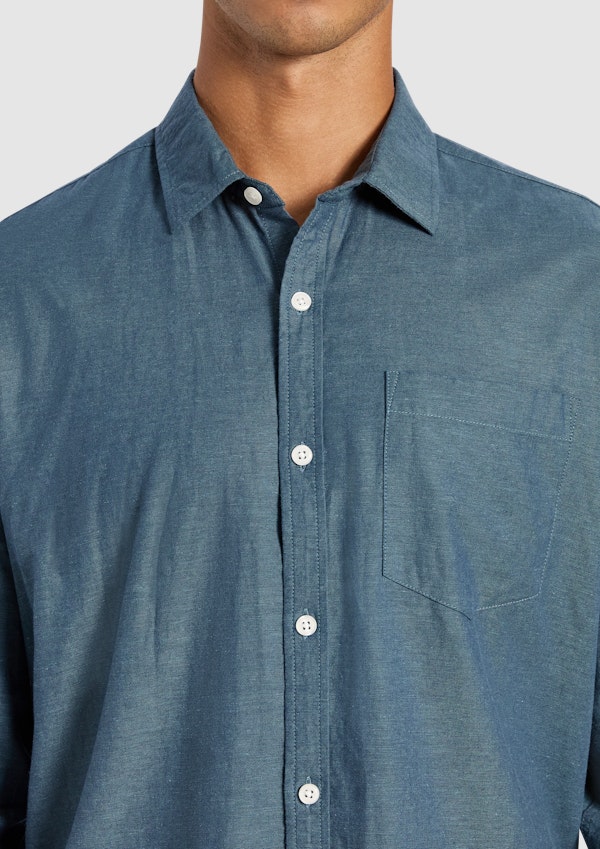 Albany Cotton Linen Casual Shirt