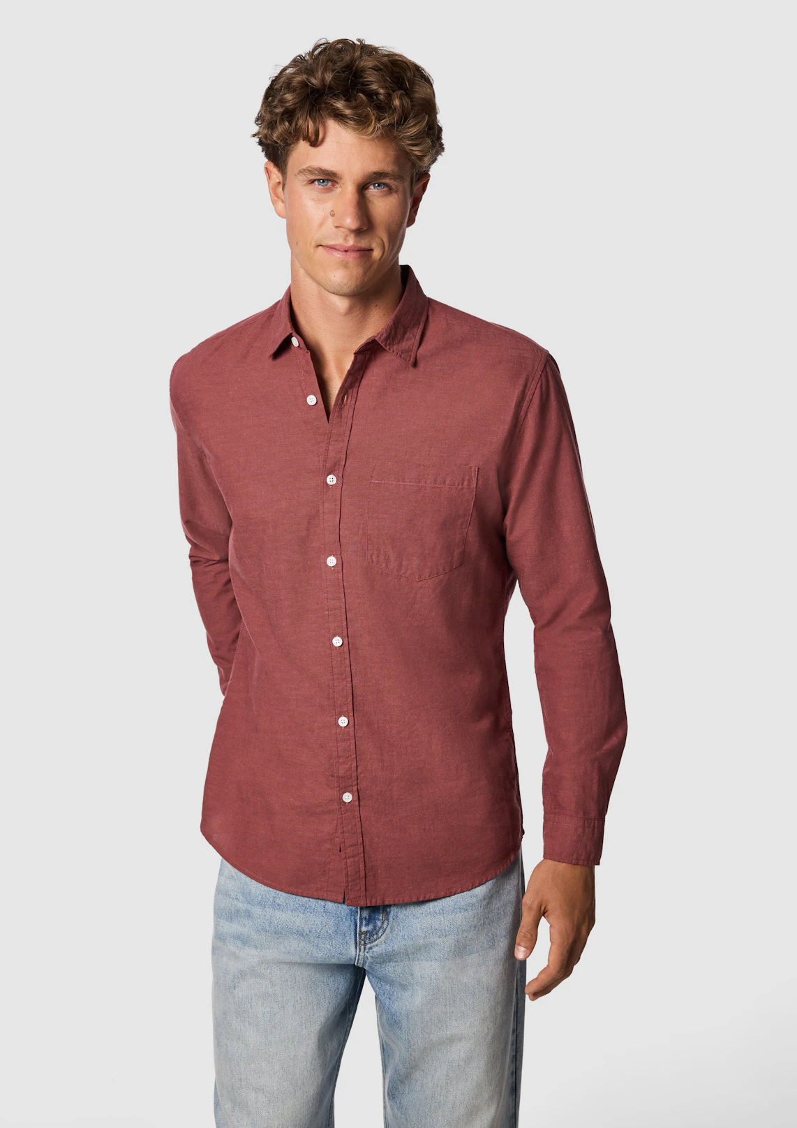 Albany Cotton Linen Casual Shirt
