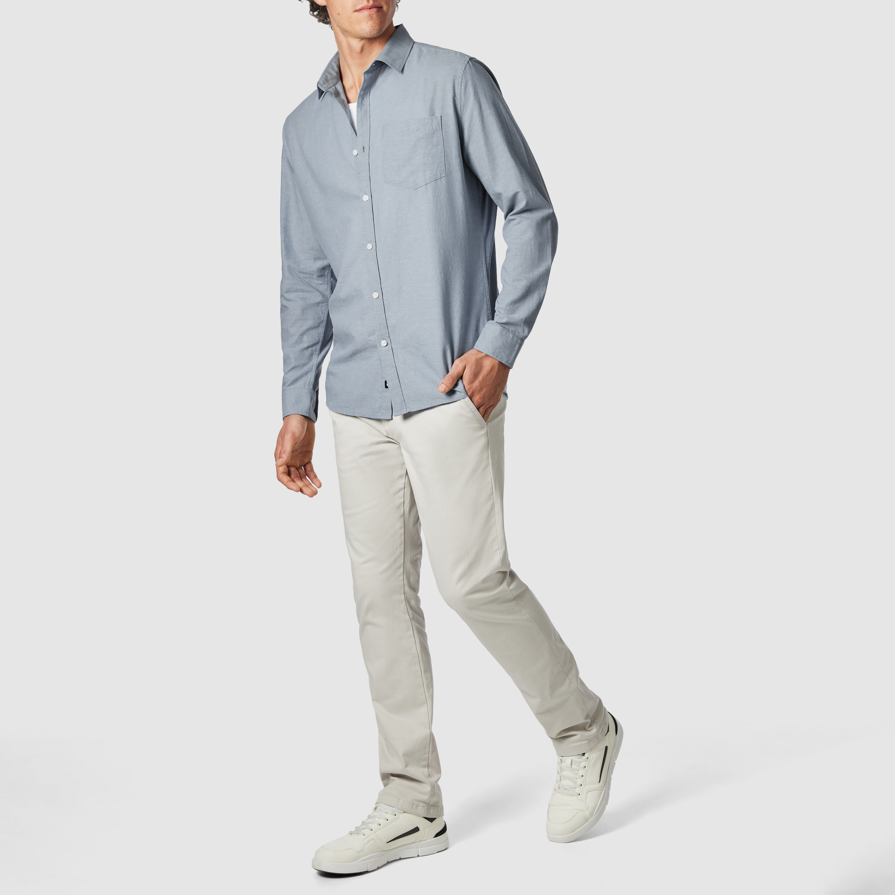 Albany Cotton Linen Casual Shirt